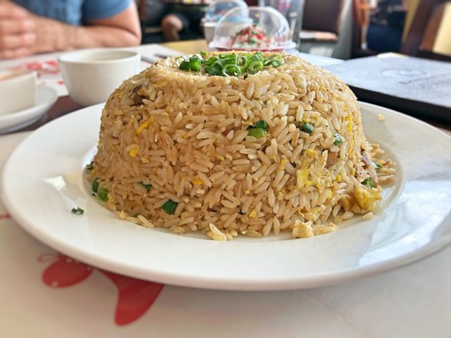 GARDENの巨大なチャーハン1
